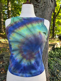 Ice-Dyed Women’s 2XL Tank Top — One of a Kind