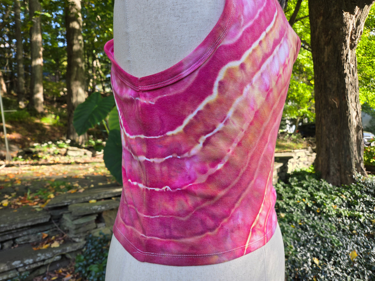 Ice-Dyed Women’s 2XL Tank Top — One of a Kind