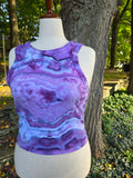 Ice-Dyed Women’s 2XL Tank Top — One of a Kind