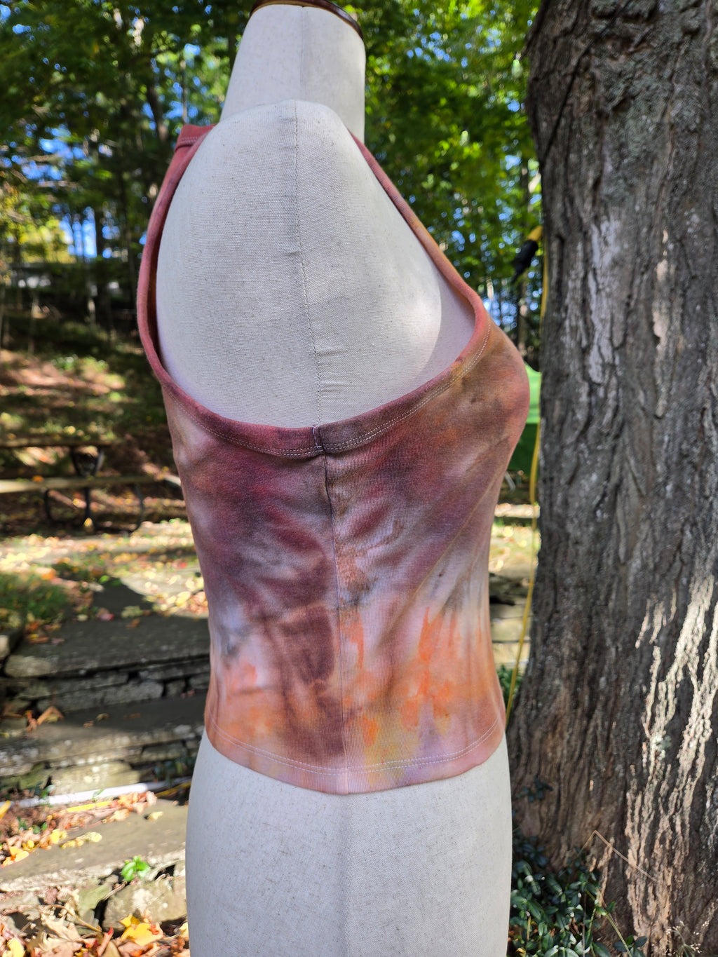 Ice-Dyed Women’s XLarge  Tank Top — One of a Kind